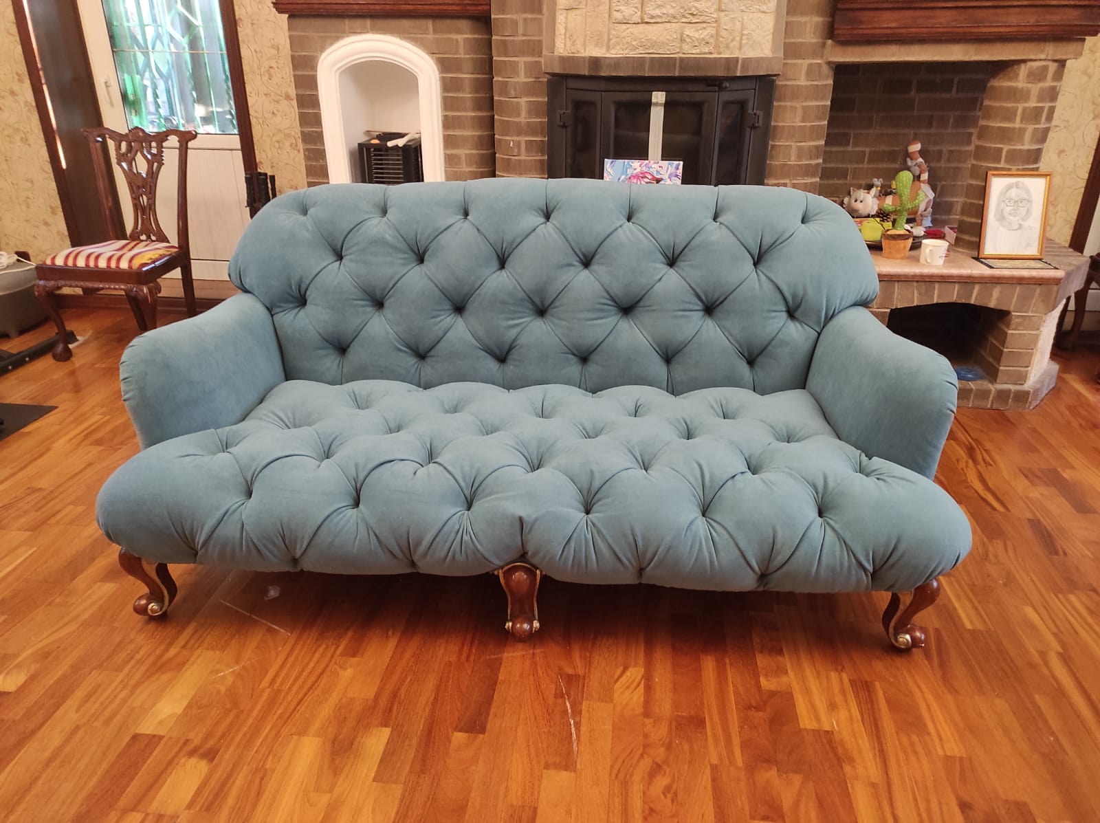 Перетяжка дивана. Ленинск