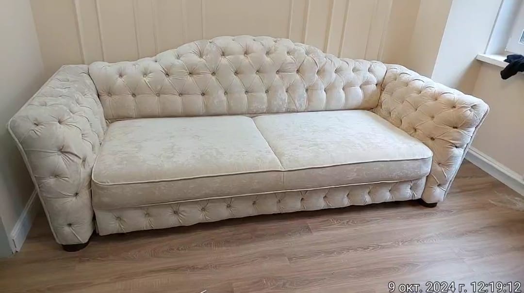 Замена обивки дивана на дому. Ленинск